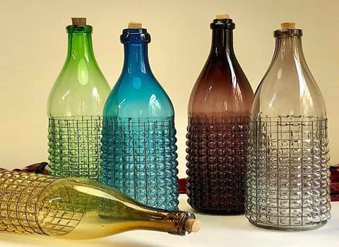 قیمت خرید بطری شیشه ای بزرگ عمده به صرفه و ارزان